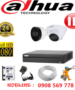 bộ 2 camera ip dahua