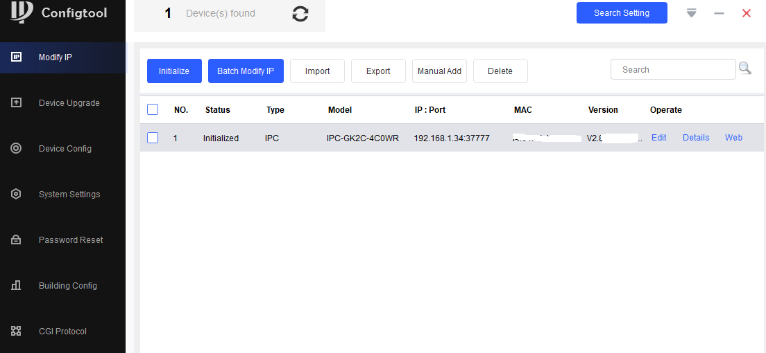 add camera imou đầu ghi