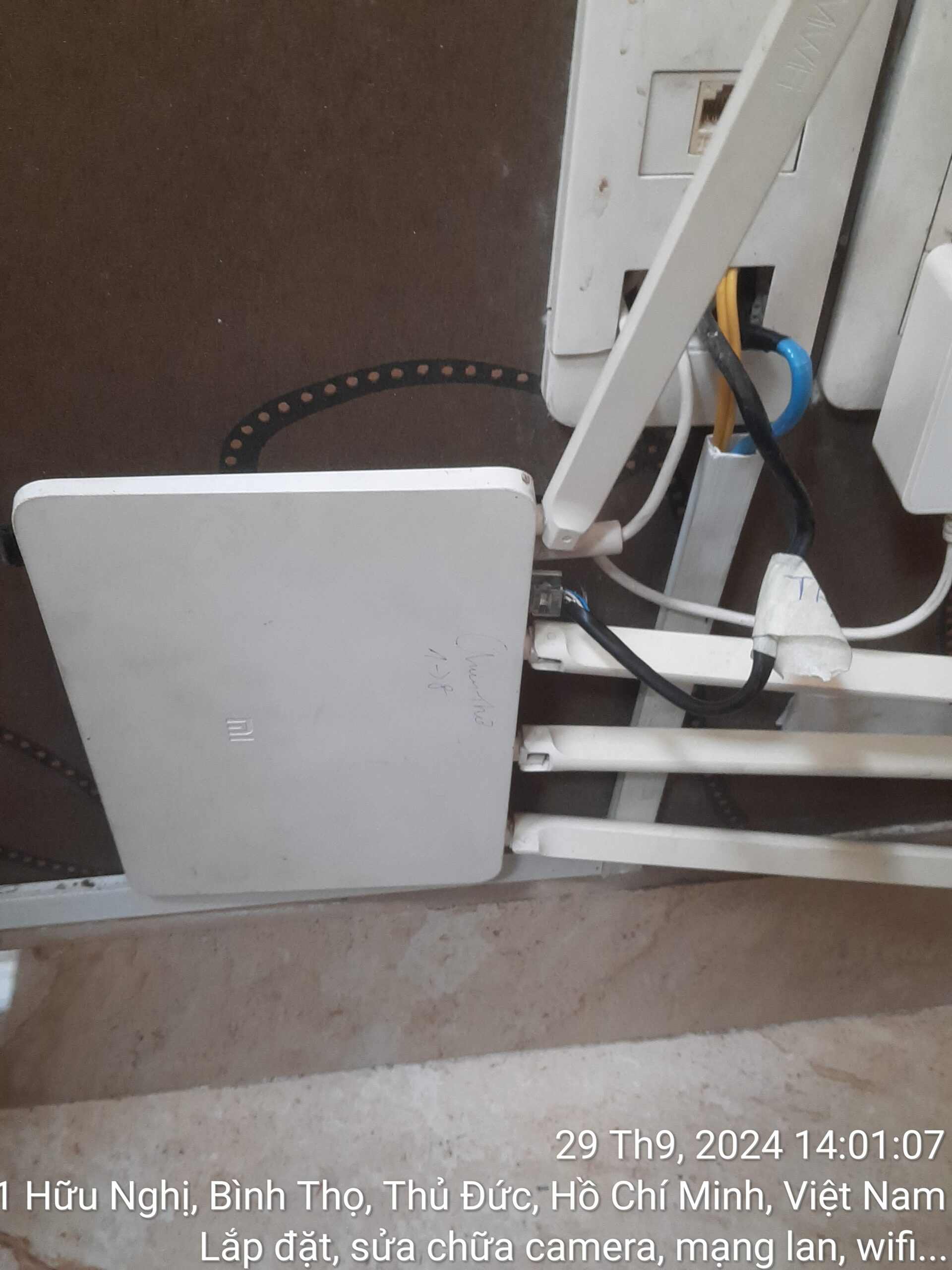 sửa hệ thống camera, wifi